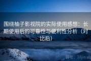 围绕柚子影视院的实际使用感想：长期使用后的可靠性与便利性分析（对比后）
