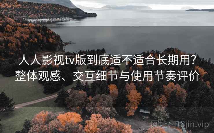 人人影视tv版到底适不适合长期用？整体观感、交互细节与使用节奏评价