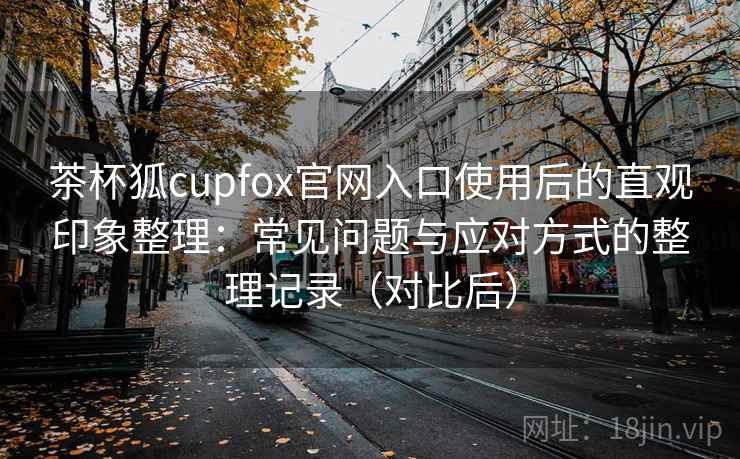 茶杯狐cupfox官网入口使用后的直观印象整理：常见问题与应对方式的整理记录（对比后）
